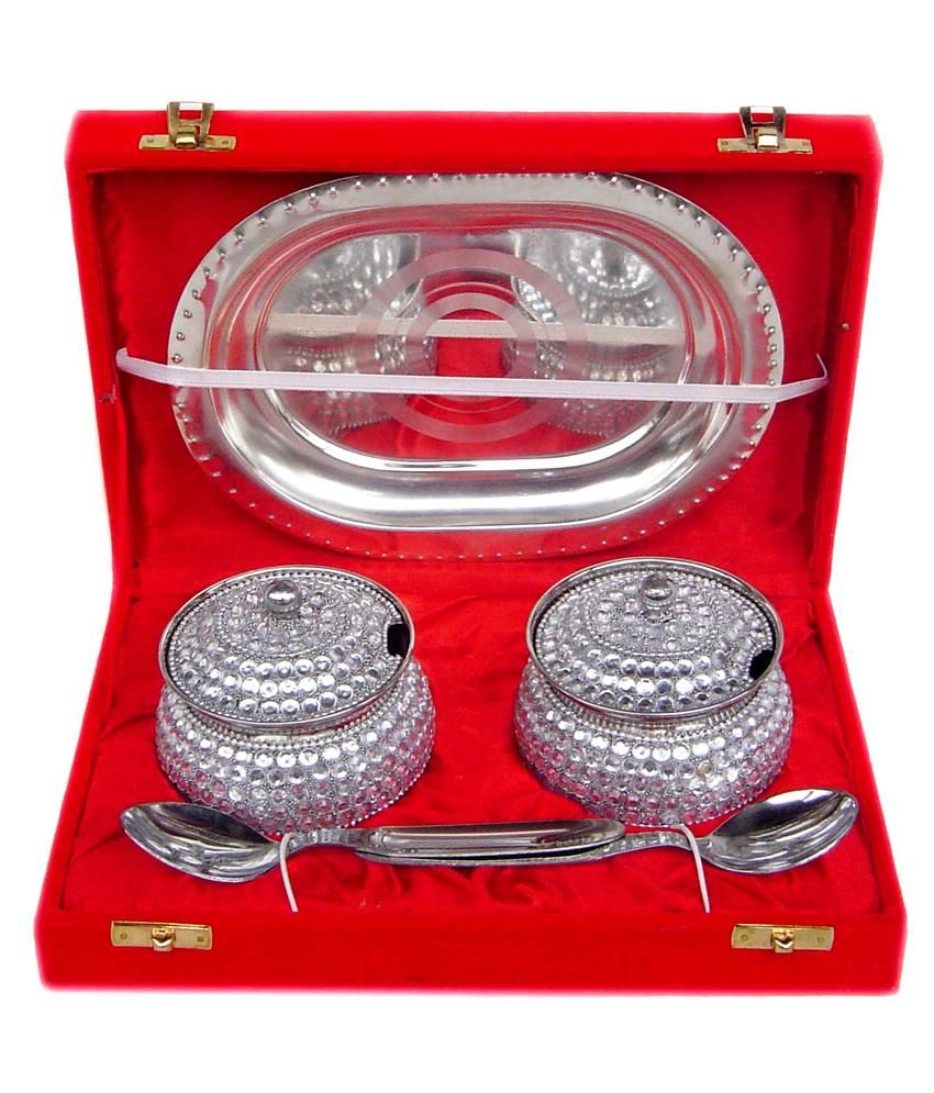  Stainless Steel Bowl, Steel Storage Container, Steel Dry Fruit Serve.