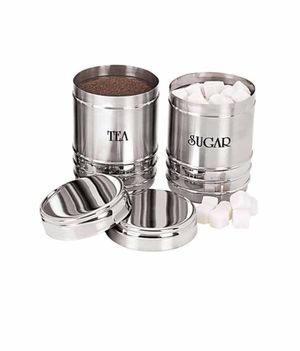 Dynore Stainless Steel Canister Set